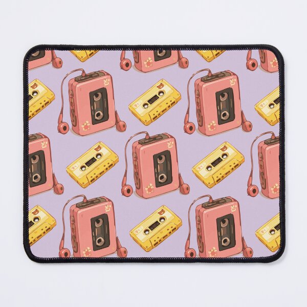 Item preview, Cassette Tape Pattern – Retro 80s & 90s Music Player 4 designed and sold by SimplePoDesign.