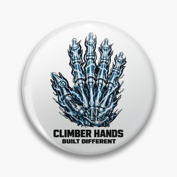 Item preview, Climber Hands: Built Different X-Ray Design designed and sold by Pineapple-Tree.