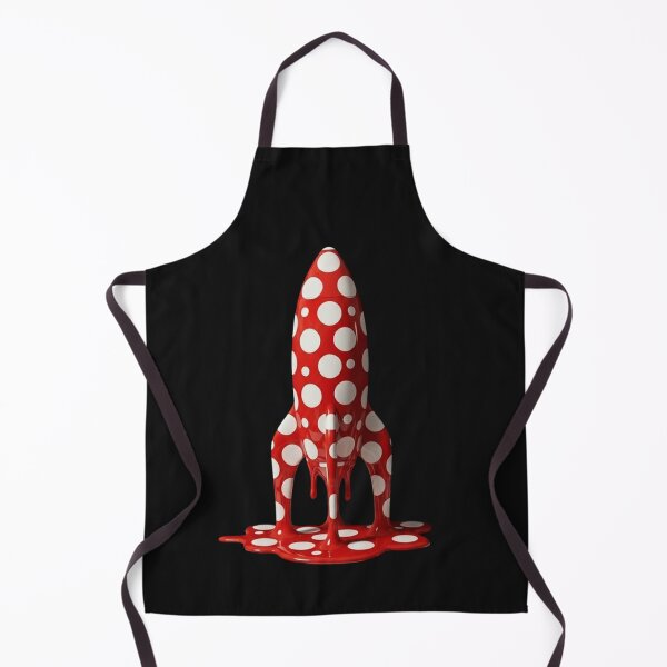 Item preview, Melting Polka Dot Space Rocket Modern Art designed and sold by YourColorsWall.
