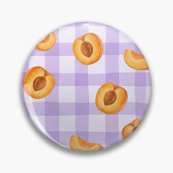 Item preview, Sliced apricots watercolor pattern designed and sold by tampansgang.
