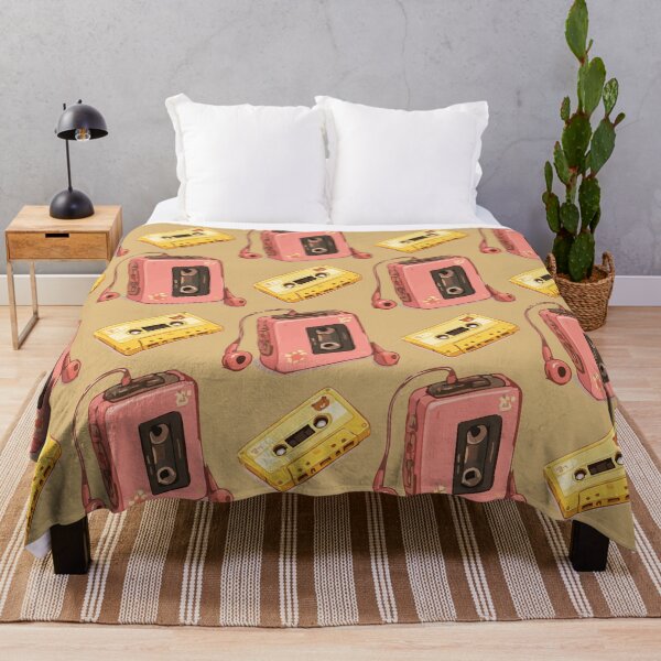 Item preview, Cassette Tape Pattern – Retro 80s & 90s Music Player 5 designed and sold by SimplePoDesign.