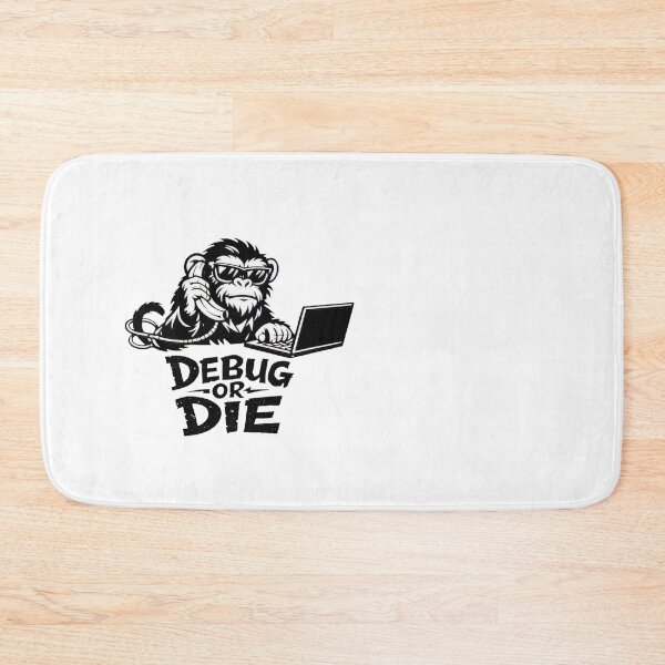 Item preview, Debug Monkey – Code Hard Debug Harder – Programmer Tech Design designed and sold by Cabrasco.