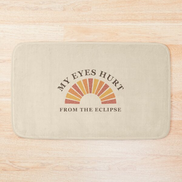 Item preview, My Eyes Hurt From The Eclipse - Retro 70s Sunburst Funny Solar Eclipse 2026 designed and sold by bilalhamil12.