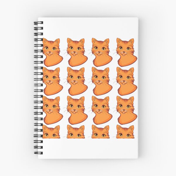 Item preview, Cute Ginger Cat Pattern designed and sold by manojbalan1968.