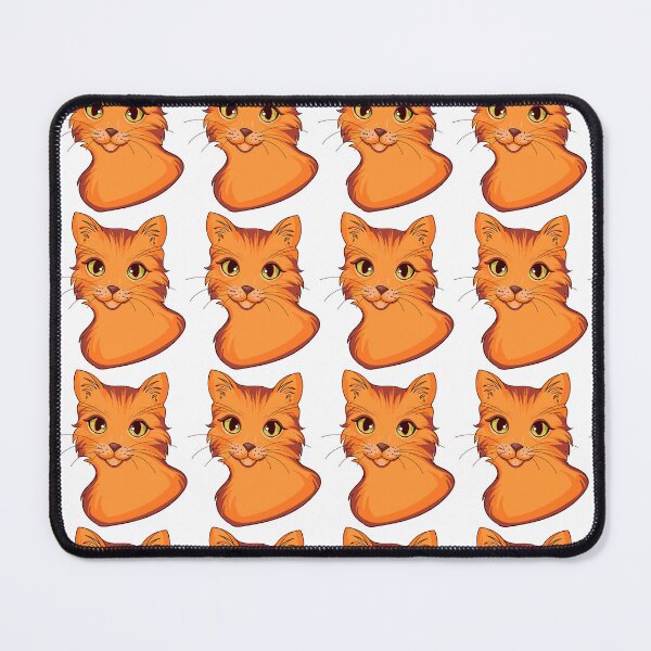 Item preview, Cute Ginger Cat Pattern designed and sold by manojbalan1968.
