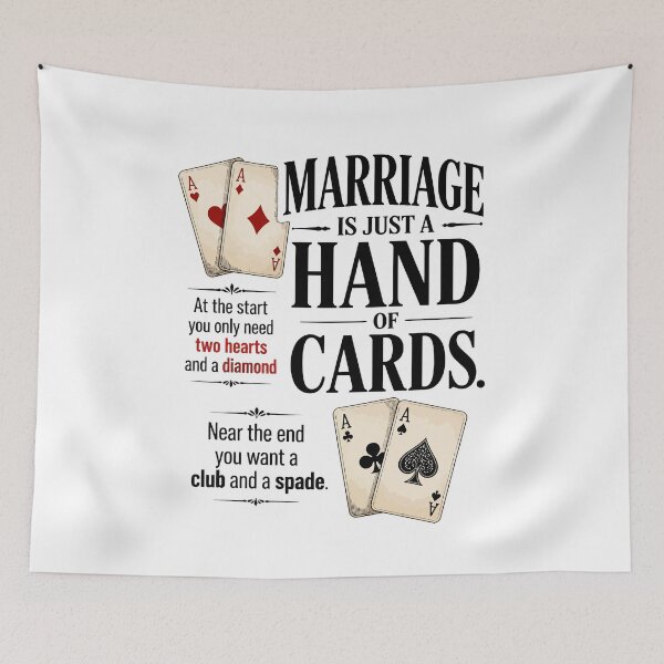 Item preview, A Winning Hand Called Marriage designed and sold by taiche.