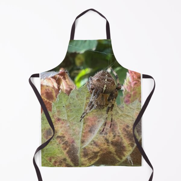 Item preview, Garden Spider on Autumn Leaf designed and sold by Astute-Artio-Photography.