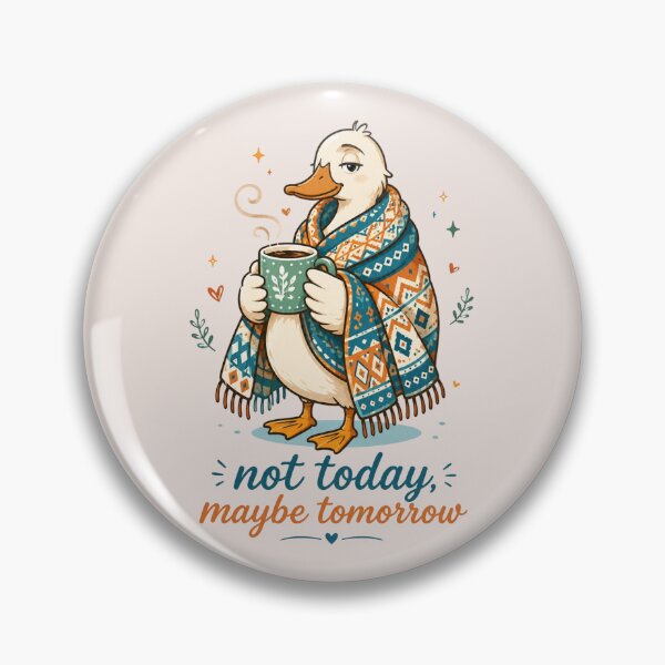Item preview, Cozy Goose Coffee, Funny Lazy Day, Not Today Maybe Tomorrow, Funny Introvert, Fall Goose Lover designed and sold by Quiajia.