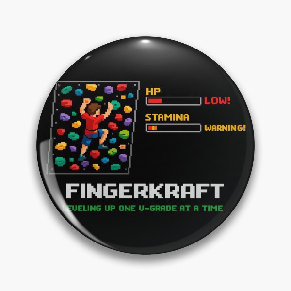 Item preview, Retro Pixel Art Bouldering: Leveling Up Quote designed and sold by Pineapple-Tree.