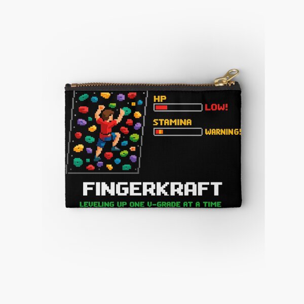 Item preview, Retro Pixel Art Bouldering: Leveling Up Quote designed and sold by Pineapple-Tree.