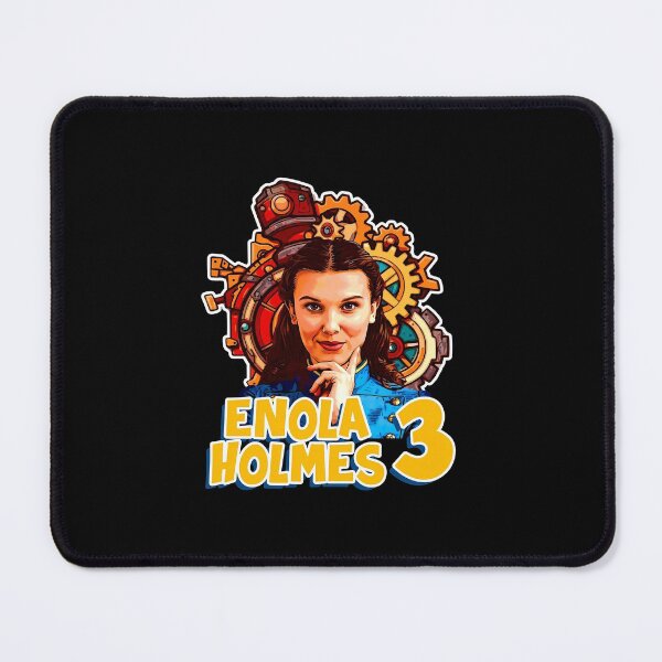 Item preview, Enola Holmes 3 Mystery Girl Retro Adventure designed and sold by mahoganiart.