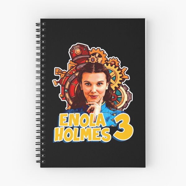 Item preview, Enola Holmes 3 Mystery Girl Retro Adventure designed and sold by mahoganiart.