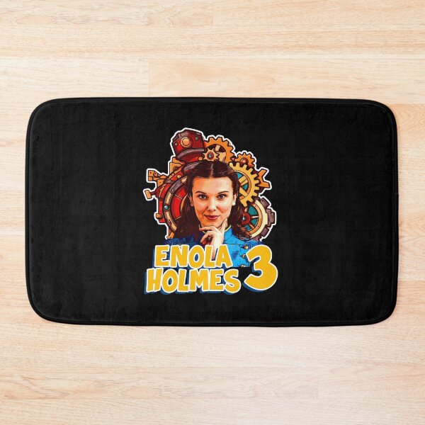 Item preview, Enola Holmes 3 Mystery Girl Retro Adventure designed and sold by mahoganiart.