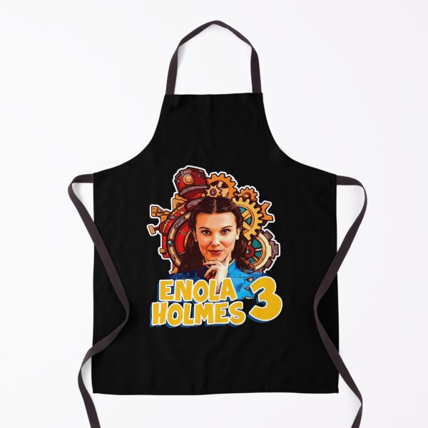 Item preview, Enola Holmes 3 Mystery Girl Retro Adventure designed and sold by mahoganiart.
