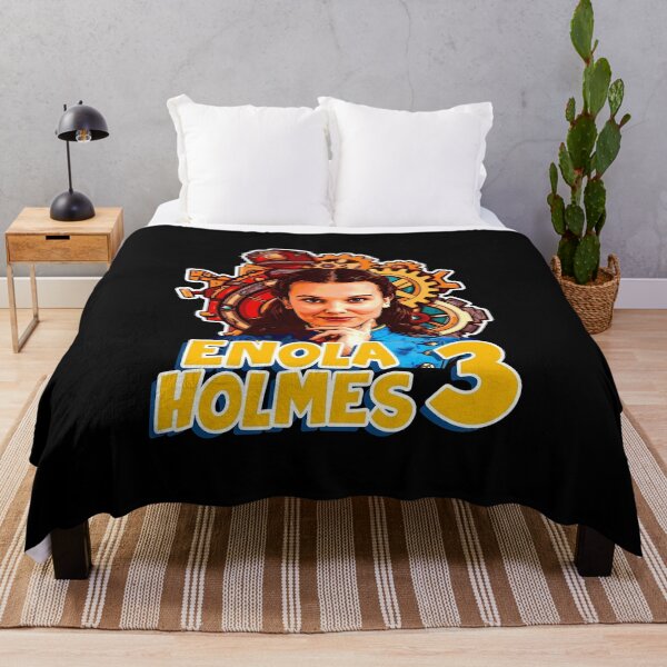 Item preview, Enola Holmes 3 Mystery Girl Retro Adventure designed and sold by mahoganiart.
