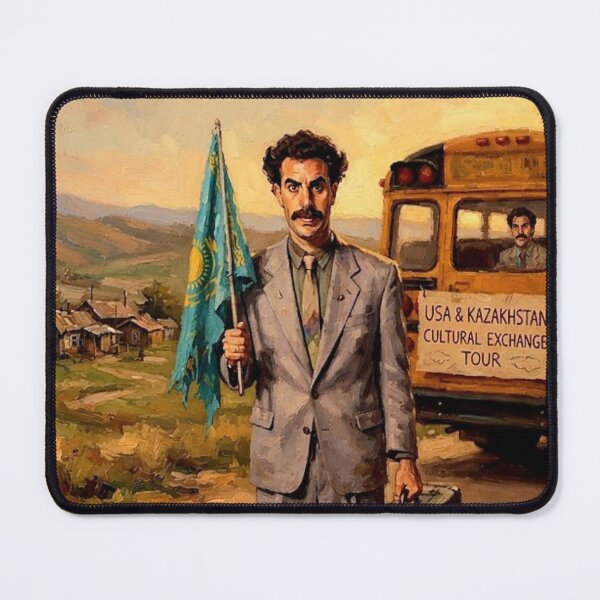 Item preview, Borat Comedy Satire Fine Art Tribute designed and sold by Art's Diner.