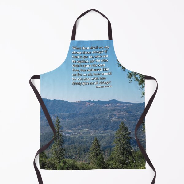 Item preview, If God Is For Us Romans 8:31-32 - Napa Valley Landscape Photograph | Christian Bible Verse Art designed and sold by InsprtnlArtbyDP.