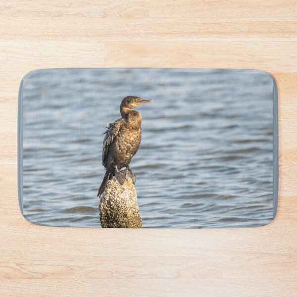 Item preview, Cormorant Resting on a Wooden Post designed and sold by Debra Martz.