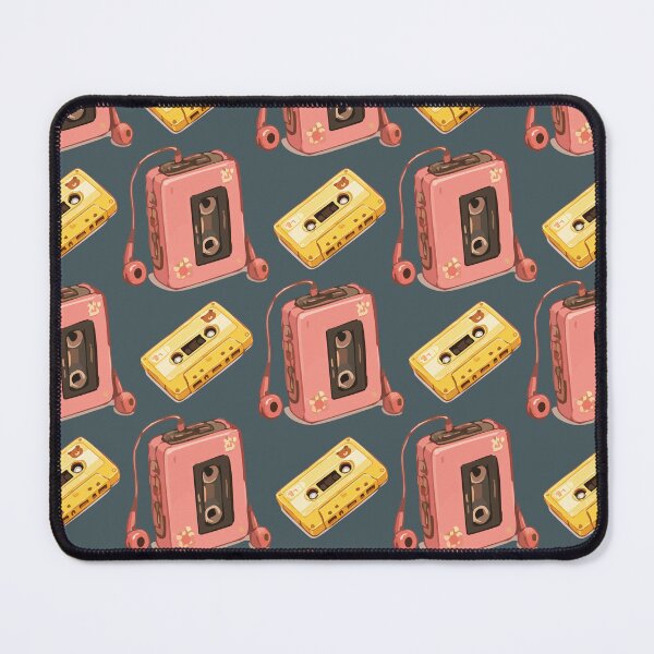 Item preview, Cassette Tape Pattern – Retro 80s & 90s Music Player 6 designed and sold by SimplePoDesign.