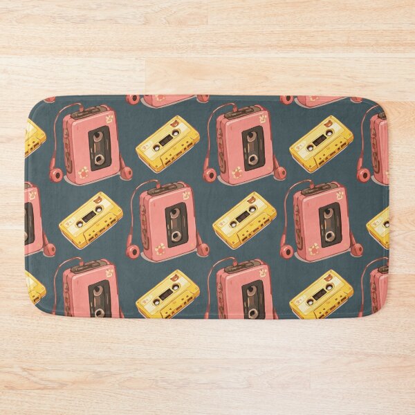 Item preview, Cassette Tape Pattern – Retro 80s & 90s Music Player 6 designed and sold by SimplePoDesign.