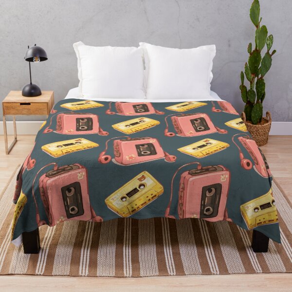 Item preview, Cassette Tape Pattern – Retro 80s & 90s Music Player 6 designed and sold by SimplePoDesign.