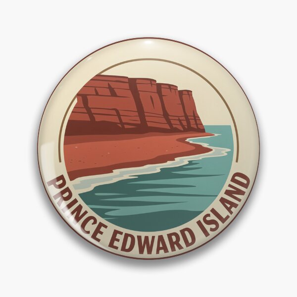 Item preview, Red sand cliffs and beach Prince Edward Island designed and sold by Sparking Synapses.