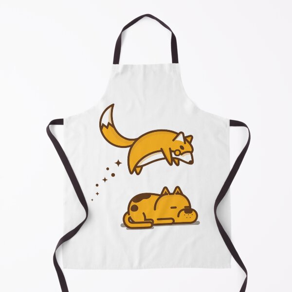 Item preview, Playful Fox Jumps Over Lazy Dog designed and sold by Loopa-Art.