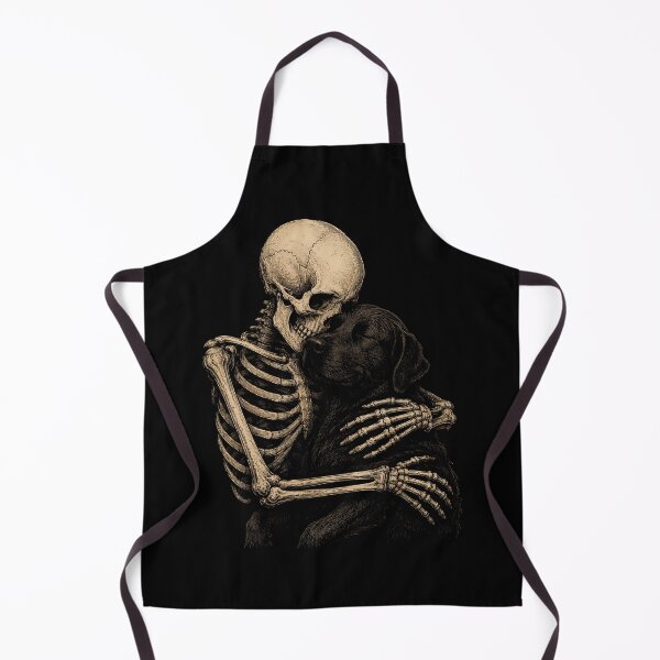 Item preview, Skeleton embracing a dog design halloween designed and sold by rafaeltto.