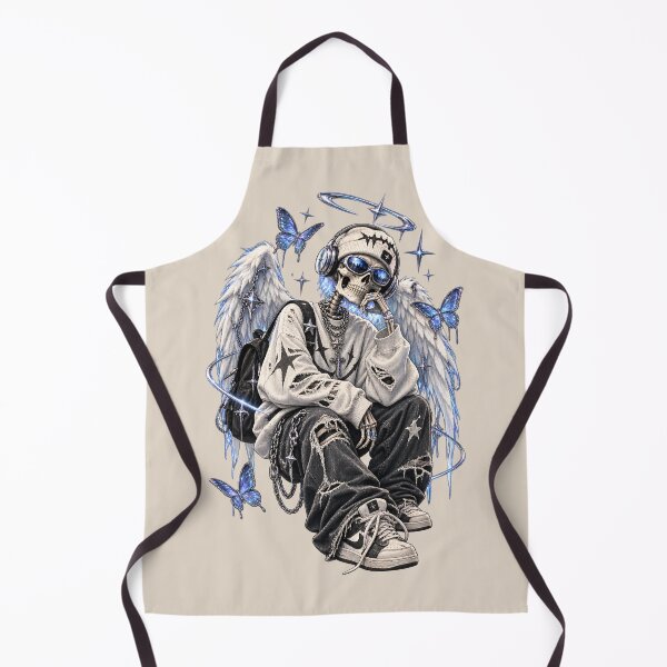 Item preview, Y2K Angel Skeleton Streetwear designed and sold by Peac7e.