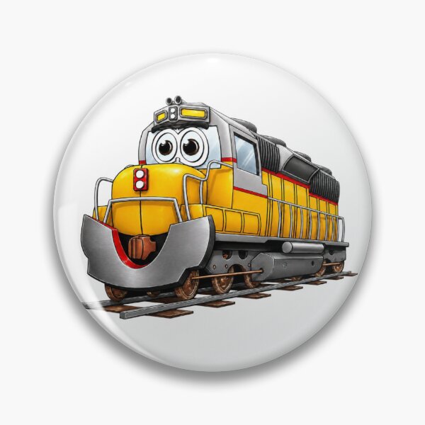 Item preview, Yellow Train Cartoon designed and sold by Scott Hayes.