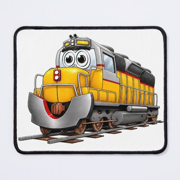 Item preview, Yellow Train Cartoon designed and sold by Scott Hayes.