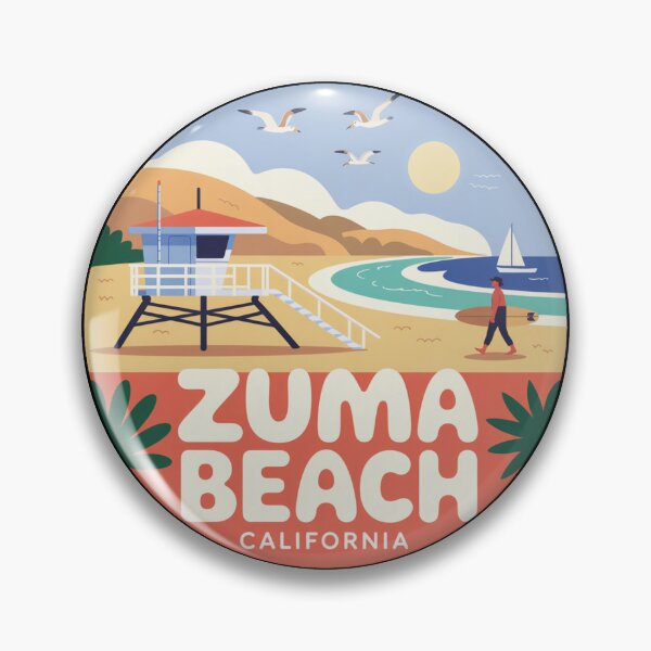 Item preview, Zuma Beach California: Surf Sunset designed and sold by CircinusStore.