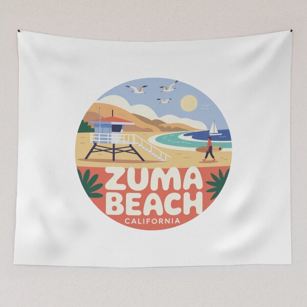Item preview, Zuma Beach California: Surf Sunset designed and sold by CircinusStore.