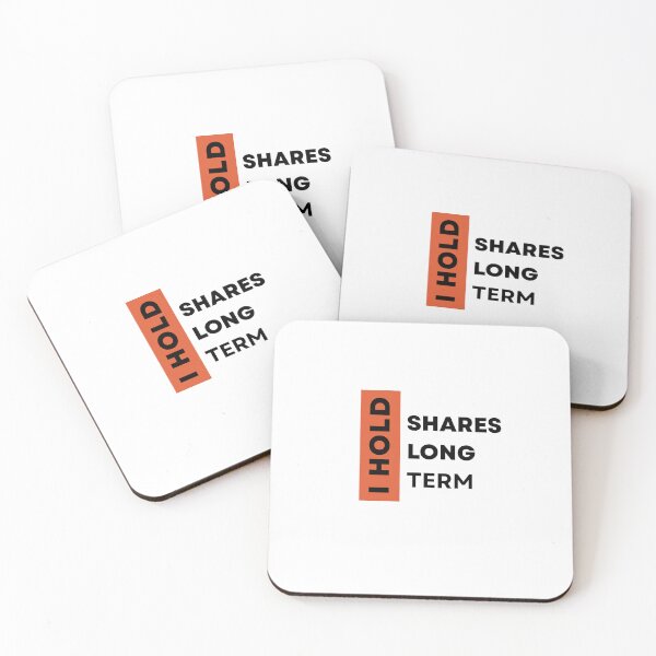 Item preview, Hold Shares Long Term – Long Term Investor Design designed and sold by sugoonfinarts.