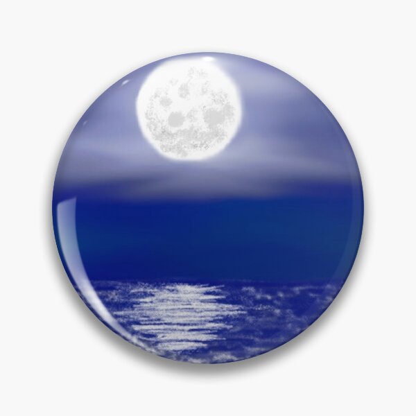 Item preview, Full Moon Blue Night  designed and sold by Ceylo Art.