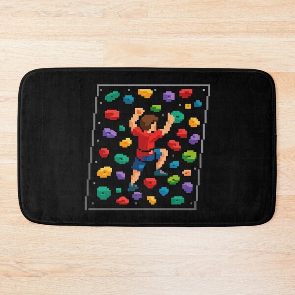 Artikelvorschau, Retro Pixel Art Bouldern 8-Bit Kletterwand entworfen und verkauft von Pineapple-Tree.