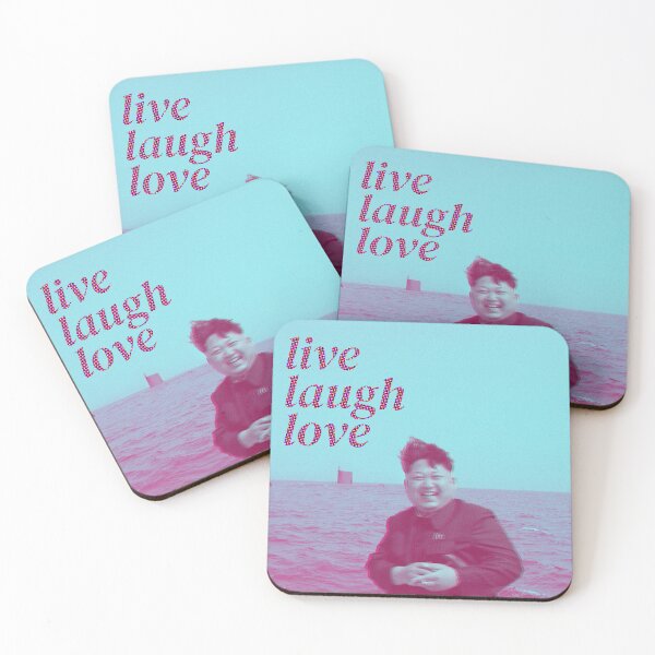 Item preview, Live Laugh Love Kim — Ironic and Anti-Inspirational Humor designed and sold by lagroteska.