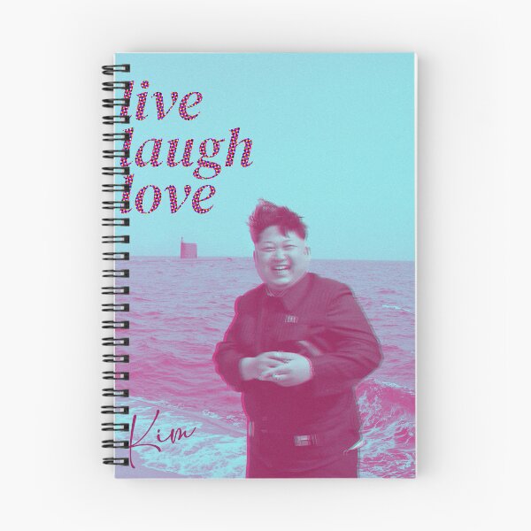 Item preview, Live Laugh Love Kim — Ironic and Anti-Inspirational Humor designed and sold by lagroteska.