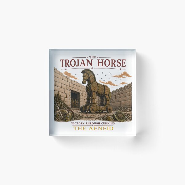 Item preview, The Trojan Horse - Ancient Greece & The Aeneid designed and sold by Roberto Triolo.
