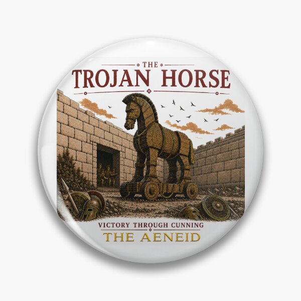 Item preview, The Trojan Horse - Ancient Greece & The Aeneid designed and sold by Roberto Triolo.