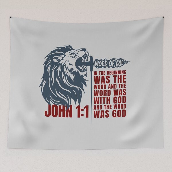 Item preview, Word Of God Lion Of Judah Christian Faith designed and sold by Bezuiden.