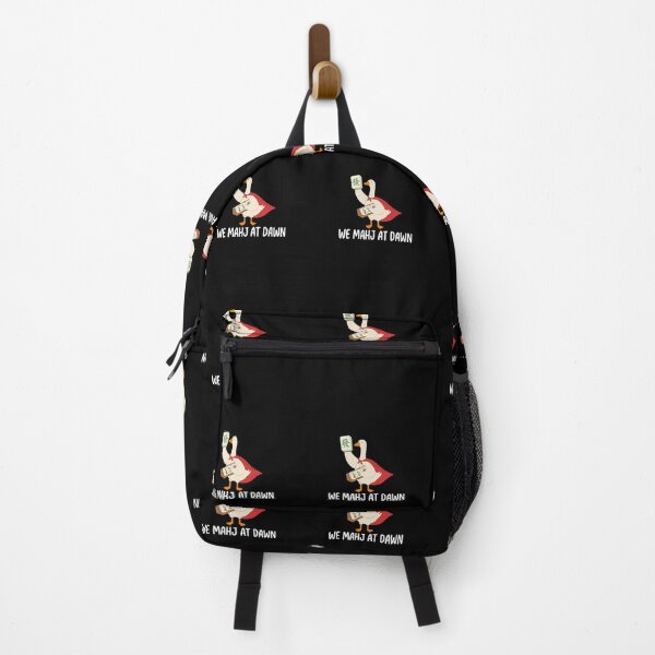Item preview, We Mahj At Dawn Funny Mahjong Goose Humor designed and sold by FreshVibe Prints.