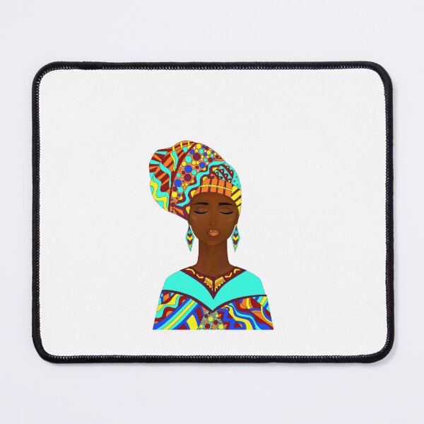 Item preview, Radiant Roots – Colorful African Woman Portrait designed and sold by 4Magic.