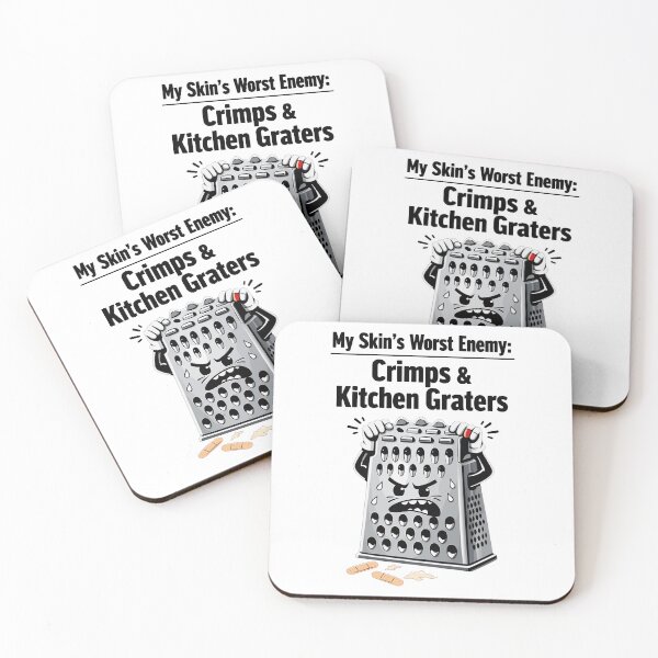 Item preview, My Skin's Worst Enemy: Crimps & Kitchen Graters designed and sold by Pineapple-Tree.