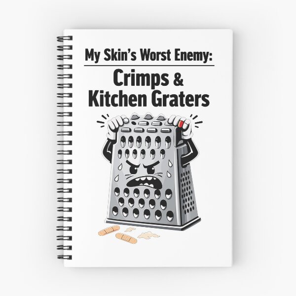 Item preview, My Skin's Worst Enemy: Crimps & Kitchen Graters designed and sold by Pineapple-Tree.