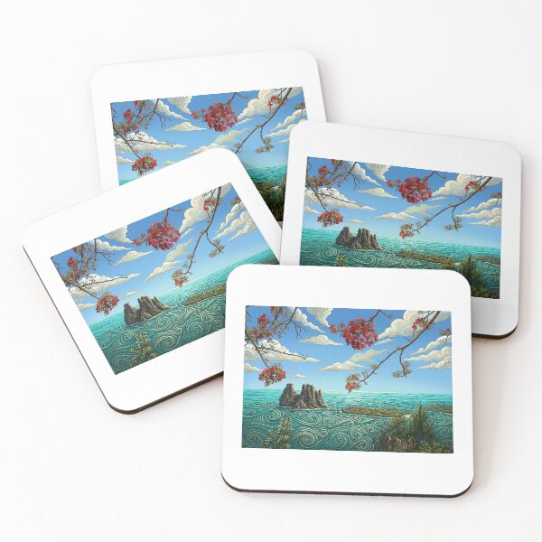 Item preview, Ocean Gaze — Flamboyant Blossoms designed and sold by Hawaii26.