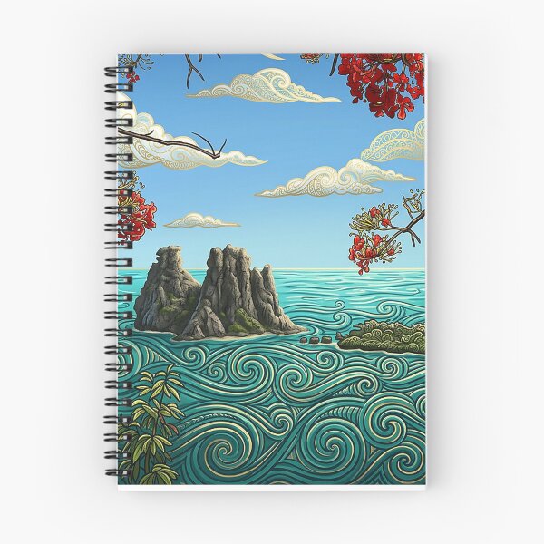 Item preview, Ocean Gaze — Flamboyant Blossoms designed and sold by Hawaii26.