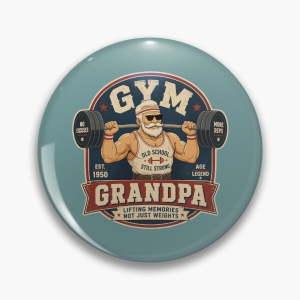 Item preview, Vintage  grandpa in Gym Legacy  ver 14b Vintage bodybuilding Fitness Workout Aesthetic | Gym Motivation Apparel designed and sold by mndesignworx.