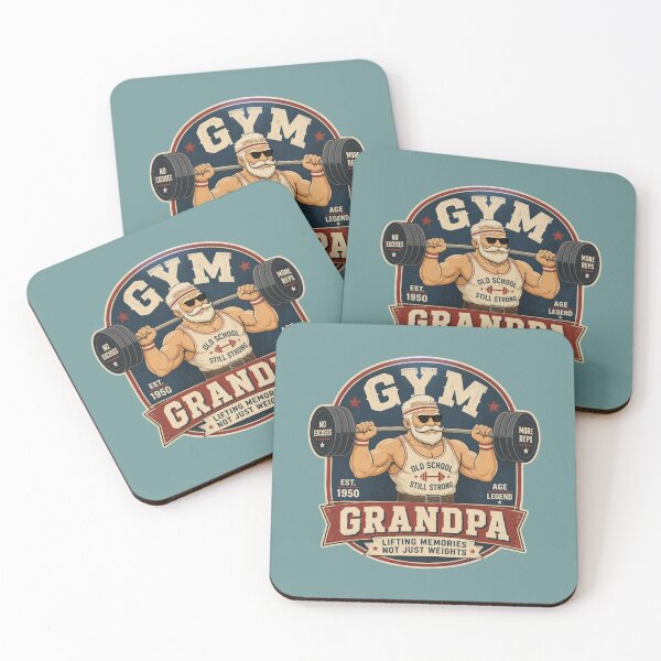 Item preview, Vintage  grandpa in Gym Legacy  ver 14b Vintage bodybuilding Fitness Workout Aesthetic | Gym Motivation Apparel designed and sold by mndesignworx.