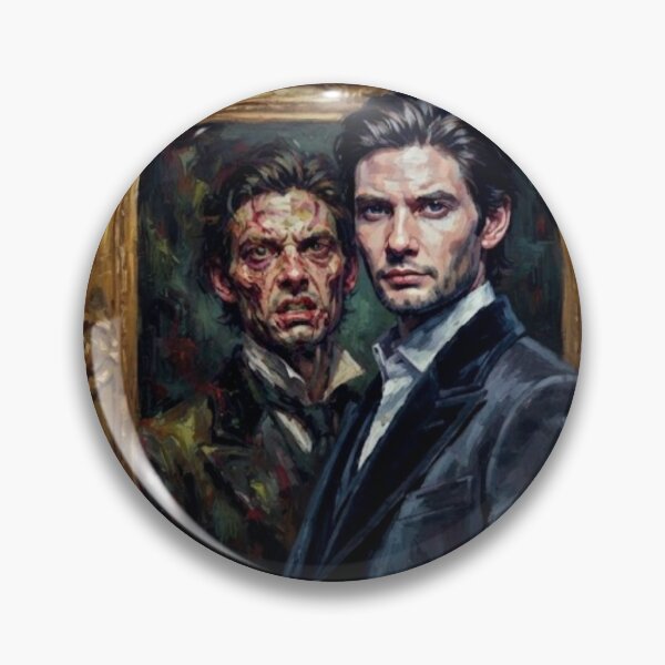 Item preview, Dorian Gray Gothic Horror Fine Art Tribute designed and sold by Art's Diner.